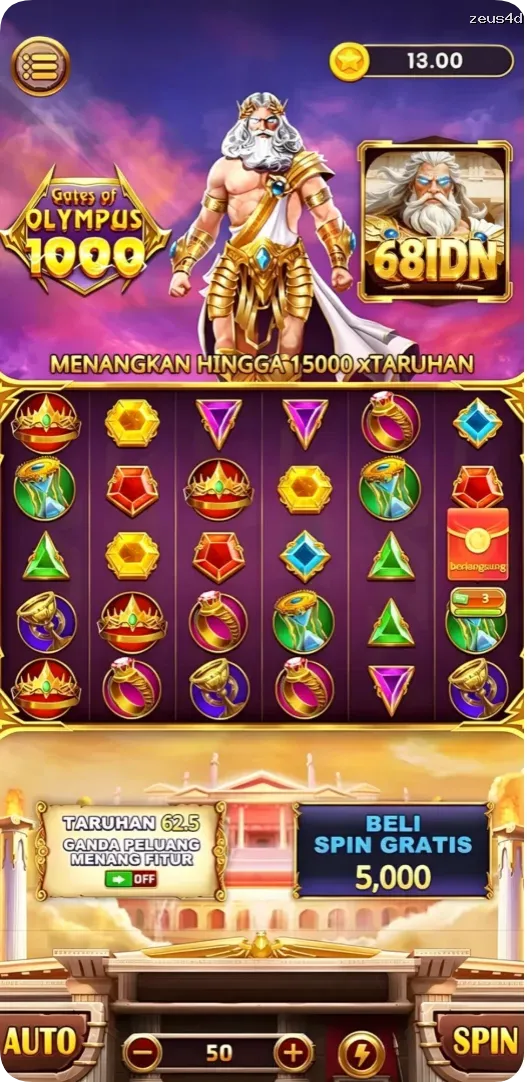 zeus4d Tangkapan Layar - APK Resmi